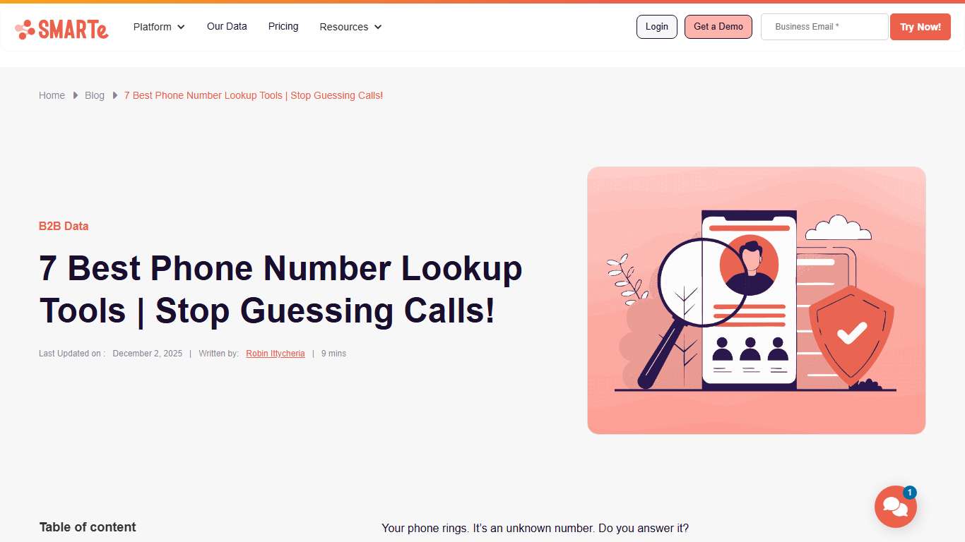 7 Best Phone Number Lookup Tools | Stop Guessing Calls!